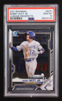 Bobby Witt Jr. 2021 Bowman Chrome Prospects #BCP1 RC (PSA 10) at PristineAuction.com