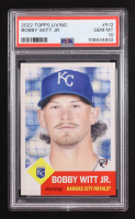 Bobby Witt Jr. 2022 Topps Living #512 RC (PSA 10) at PristineAuction.com