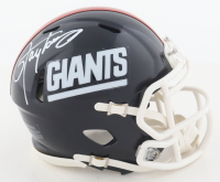 Lawrence Taylor Signed Giants Throwback Alternate Speed Mini Helmet (Schwartz) at PristineAuction.com