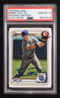 Bobby Witt Jr. Signed 2020 1st Bowman #BP-25 RC (PSA | Autograph Graded PSA 10) at PristineAuction.com