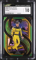 Carl Edwards 2025 Select Prizms Green #269 #4/5 (CGC 10) at PristineAuction.com