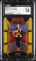 Davey Allison 2024 Select Prizms Gold #257 #09/10 (CGC 10) at PristineAuction.com