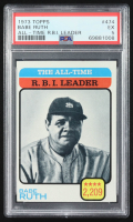 Babe Ruth 1973 Topps All Time R.B.I. Leader #474 (PSA 5) at PristineAuction.com