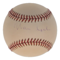 Warren Spahn Signed ONL Baseball (PSA Auto 9) at PristineAuction.com