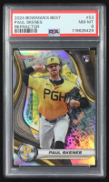 Paul Skenes 2024 Bowman's Best Refractor #53 RC (PSA 8) at PristineAuction.com