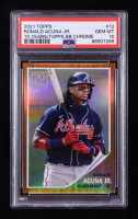 Ronald Acuna Jr. 2021 Topps 70 Years of Topps Baseball Chrome #70YTC12 (PSA 10) at PristineAuction.com