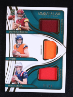 Bo Nix / Drake Maye / Jayden Daniels 2024 Immaculate Collection Immaculate Triple Jerseys #10 #22/49 RC at PristineAuction.com