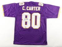 Cris Carter Signed Jersey (Schwartz) at PristineAuction.com