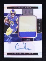 Cooper Kupp 2022 Panini Impeccable Immense Patch Autographs Silver #13 #16/25 at PristineAuction.com