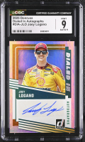 Joey Logano 2025 Donruss Dialed In Autographs #DIAJLO (CGC 9 | Autograph Grade 9) at PristineAuction.com