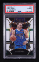 Luka Doncic 2023-24 Select Prizms White #350 #011/149 (PSA 10) at PristineAuction.com