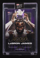 LeBron James 2023-24 Topps Now LeBron James 40000 Career Points #LJ40K at PristineAuction.com