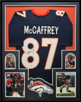 Ed McCaffrey Signed Custom Framed Jersey Display (JSA) at PristineAuction.com