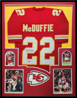 Trent McDuffie Signed Custom Framed Jersey Display (Beckett) at PristineAuction.com