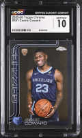 Cedric Coward 2025-26 Topps Chrome #261 RC (CGC 10) at PristineAuction.com