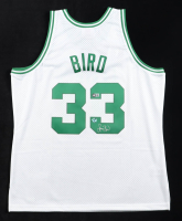 Larry Bird Signed Celtics Mitchell & Ness Authentic Jersey (Bird & Schwartz) at PristineAuction.com