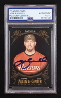Jeff Bagwell Signed 2021 Topps Allen & Ginter #20 (PSA) at PristineAuction.com