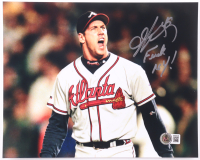 John Rocker Signed Braves 8x10 Photo Inscribed "F*** NY!" (Beckett) at PristineAuction.com