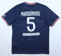 Marquinhos Signed Paris Saint-Germain FC Jordan Authentic Jersey (JSA) at PristineAuction.com