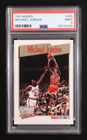 Michael Jordan 1991 NBA Hoops Supreme Court #455 (PSA 9) at PristineAuction.com