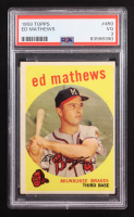 Eddie Mathews 1959 Topps #450 (PSA 3) at PristineAuction.com