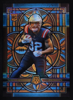 TreVeyon Henderson 2025 Panini Mosaic Stained Glass Oversized #17 RC at PristineAuction.com