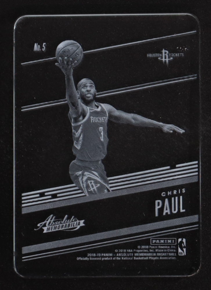 Chris Paul 2018-19 Absolute Memorabilia Glass #5