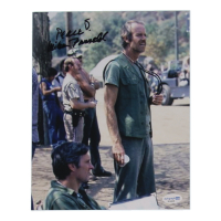 Mike Farrell Signed "M*A*S*H" 8x10 Photo Inscribed "Peace!" (ACOA) at PristineAuction.com