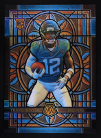 Travis Hunter 2025 Panini Mosaic Stained Glass Oversized #12 RC at PristineAuction.com