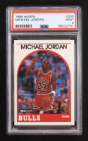 Michael Jordan 1989 NBA Hoops #200 (PSA 9) at PristineAuction.com