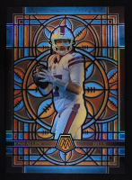 Josh Allen 2025 Panini Mosaic Stained Glass Oversized #2 at PristineAuction.com