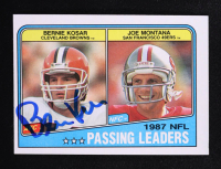 Bernie Kosar Signed 1988 Topps Passing Leaders #215 (JSA) at PristineAuction.com