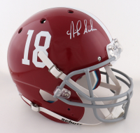 Nick Saban Signed Alabama Crimson Tide Full-Size Helmet (Fanatics) at PristineAuction.com