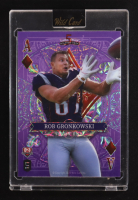 Rob Gronkowski / Tyler Warren RC 2024 Wild Card 5 Card Draw Stacked Deck Back 2 Back Ace Of Diamonds Purple Kaleidoscope #SDJD-RGTWNB2B #1/1 at PristineAuction.com