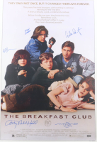 "The Breakfast Club" 27x40 Movie Poster Cast-Signed by (5) with Emilio Estevez, Molly Ringwald, Judd Nelson, Anthony Michael Hall (Schwartz) at PristineAuction.com