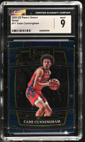 Cade Cunningham 2021-22 Select Blue #11 RC (CGC 9) at PristineAuction.com