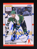 Mike Modano Signed 1990-91 Score ART #327 RC (JSA) at PristineAuction.com