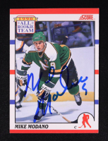 Mike Modano Signed 1990-91 Score ART #327 RC (JSA) at PristineAuction.com