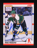 Mike Modano Signed 1990-91 Score ART #327 RC (JSA) at PristineAuction.com