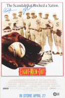 "Eight Men Out" 11x17 Movie Poster Signed by (3) Charlie Sheen, John Cusack & D.B. Sweeney (Schwartz) at PristineAuction.com
