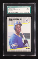 Ken Griffey Jr. 1989 Fleer #548 RC (SGC 8.5) at PristineAuction.com