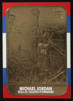 Michael Jordan 1997 Fleer Premier 23KT Gold Card at PristineAuction.com