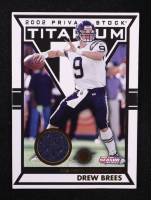 Drew Brees 2002 Titanium Post Season Patch #119 #239/435 RC at PristineAuction.com