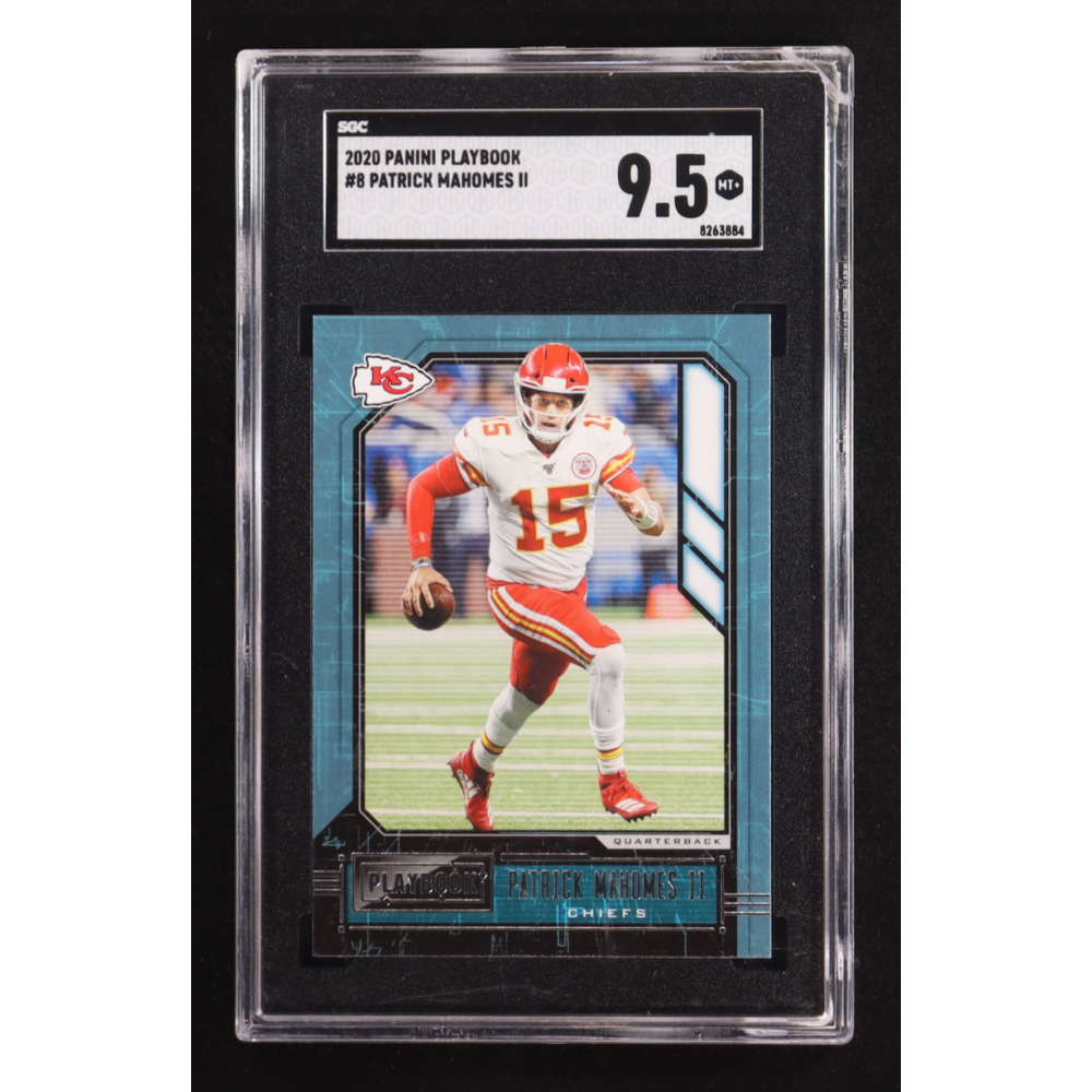 Patrick Mahomes II 2020 Panini Playbook #8 (SGC 9.5) at PristineAuction.com