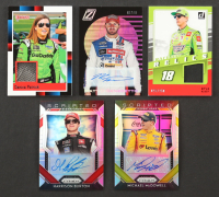 NASCAR Lot of (5) Autographs & Relics at PristineAuction.com