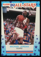 Michael Jordan 1989-90 Fleer Stickers #3 at PristineAuction.com