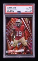 Deebo Samuel 2023 Panini Phoenix Fire Burst #72 #243/340 (PSA 10) at PristineAuction.com