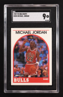 Michael Jordan 1989-90 NBA Hoops #200 (SGC 9) at PristineAuction.com