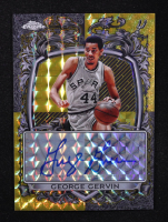 George Gervin 2025-26 Topps Chrome Signature Style Gold Geometric Refractors #SSGG #30/50 at PristineAuction.com