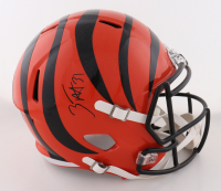 Zack Moss Signed Bengals Full-Size Speed Helmet (Beckett) at PristineAuction.com